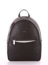 Шкільний рюкзак, модель 181521 чорний. Зображення товару, вид збоку.