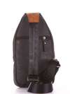 Шкільний моно рюкзак, модель 181653 чорний. Зображення товару, вид додатковий.