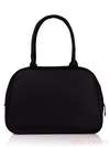 Шкільна сумка з вышивкою, модель 130515 чорний. Зображення товару, вид ззаду.