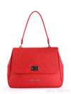 Стильна сумка-портфель, модель 170084 червоний. Зображення товару, вид спереду.