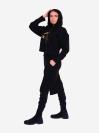 Фото товара: жіночий костюм з юбкою L чорний (202-012-03). Вид 2.