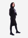 Фото товара: жіночий костюм з юбкою L чорний (202-013-03). Вид 3.