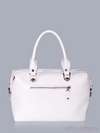 Літня сумка з вышивкою, модель 150710 білий. Зображення товару, вид ззаду.