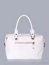 Літня сумка з вышивкою, модель 150715 білий. Зображення товару, вид ззаду.