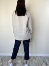 Фото товара: лляний жіночий піджак натуральний колір екрю. Фото - 3.