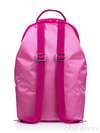 Стильна дитяча сумочка з вышивкою, модель 0173 рожевий. Зображення товару, вид ззаду.