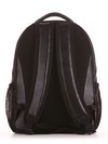 Модний рюкзак, модель 191701 чорний. Зображення товару, вид додатковий.