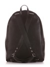 Шкільний рюкзак, модель 191731 чорний. Зображення товару, вид ззаду.