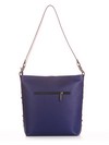 Шкільна сумка, модель 191693 синій. Зображення товару, вид ззаду.