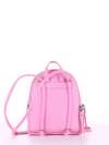 Літній міні-рюкзак з вышивкою, модель 180216 рожевий. Зображення товару, вид ззаду.