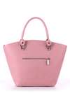 Молодіжна сумка з вышивкою, модель 180104 пудрово-рожевий. Зображення товару, вид додатковий.