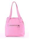 Модна сумка з вышивкою, модель 180131 рожевий. Зображення товару, вид додатковий.