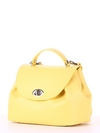Стильна сумка, модель 190008 жовтий. Зображення товару, вид ззаду.
