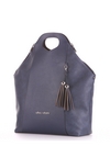 Літня сумка, модель 190031 синій. Зображення товару, вид збоку.