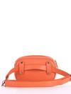Модна сумка на пояс, модель 190171 оранжевий. Зображення товару, вид ззаду.