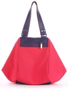 Жіноча сумка з вышивкою, модель 190042 червоний. Зображення товару, вид ззаду.