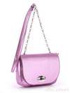Жіноча сумка маленька, модель 170253 рожевий. Зображення товару, вид спереду.