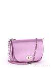 Жіноча сумка маленька, модель 170253 рожевий. Зображення товару, вид збоку.