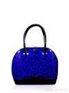 Літня сумка, модель 130717 синій. Зображення товару, вид спереду.