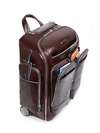 Молодіжний чемодан-рюкзак piquadro bl square/cognac ca3797b2_mo коричневий. Зображення товару, вид 2