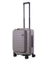 Стильний чемодан на 4 колесах lojel cubo 18/warm grey маленький lj-cf1627-1s_gr сірий. Зображення товару, вид 1