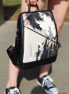 Підлітковий рюкзак аниме Дазай Осаму alba soboni 211520 колір чорний. Фото - 3